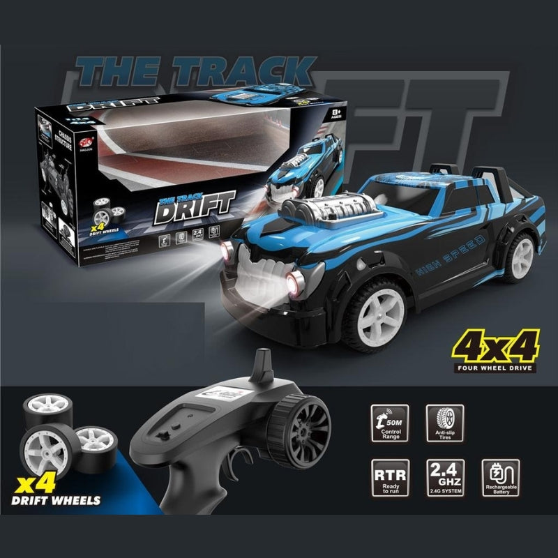 Vehicle Model Toy Remote Control High Speed Car For Kids