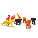 Jungle Animal Toy Set For Kids - 8 Pcs