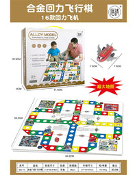 Cartoon Flying Chess Board Game
