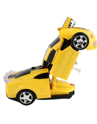 Auto Transformer Robot Car With Lights & Music (Deal)
