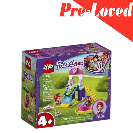 LEGO Friends Puppy Playground 41396 Starter Building Kit; Best Animal Toy Featuring Friends Character Mia (57 Pieces)