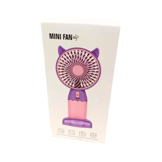 BreezeBuddy Mini Rechargeable Fan – Cool Comfort Anywhere (Large)