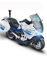 Super Police Bike with Lights and Sound Toy for Kids (1Pcs)
