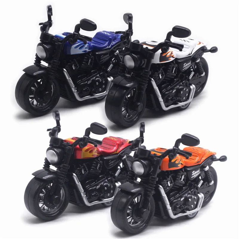 Diecast Alloy Mini Motorcycle Scale Model 1:36