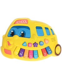 Electric Musical Bus Piano Toy For Kids (1 Pcs) Assorted
