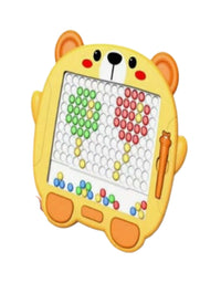 Colorful Magnetic Beads Drawing Board Pad
