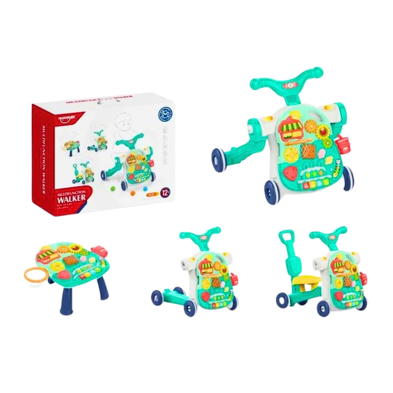 Multifunction 4 in 1 Game Panel Sit-To-Stand Walker For Baby