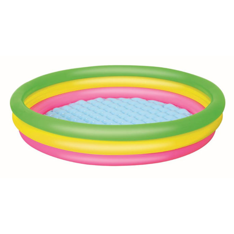Bestway Genuine 3-Ring Inflatable Baby Swimming Pool 60" x 12" (51103) (51104)