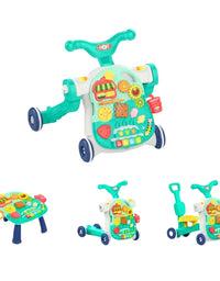 Multifunction 4 in 1 Game Panel Sit-To-Stand Walker For Baby
