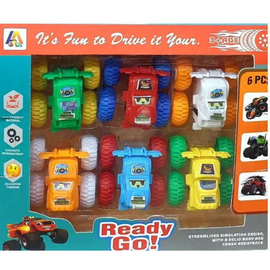 MONSTER CARS TOY FOR KIDS PAck Of 6