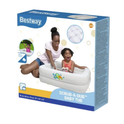 Bestway Baby Square Inflatable Bath Tub with Soft Bottom 34" x 34" x 10" (51116)