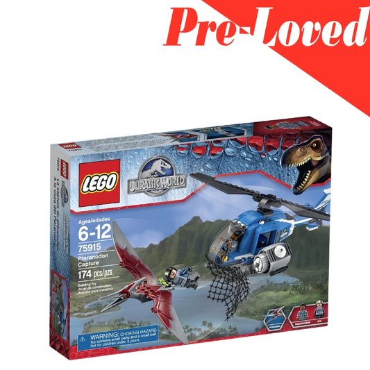 LEGO Jurassic World Pteranodon Capture 75915 Building Kit