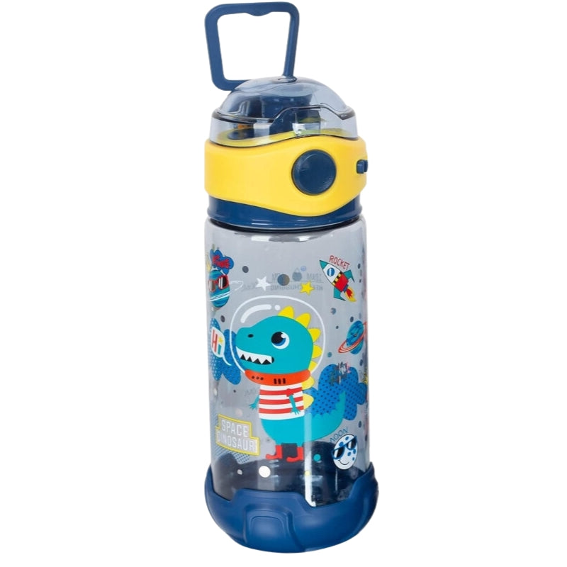 School Water Bottle With Drawstring For Kids