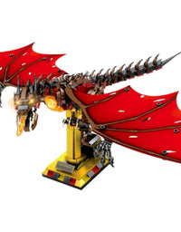 Fire Dragon Building Blocks Bricks Toys For Kids
