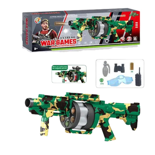 Extreme War Gun With Accessories Toy For Kids