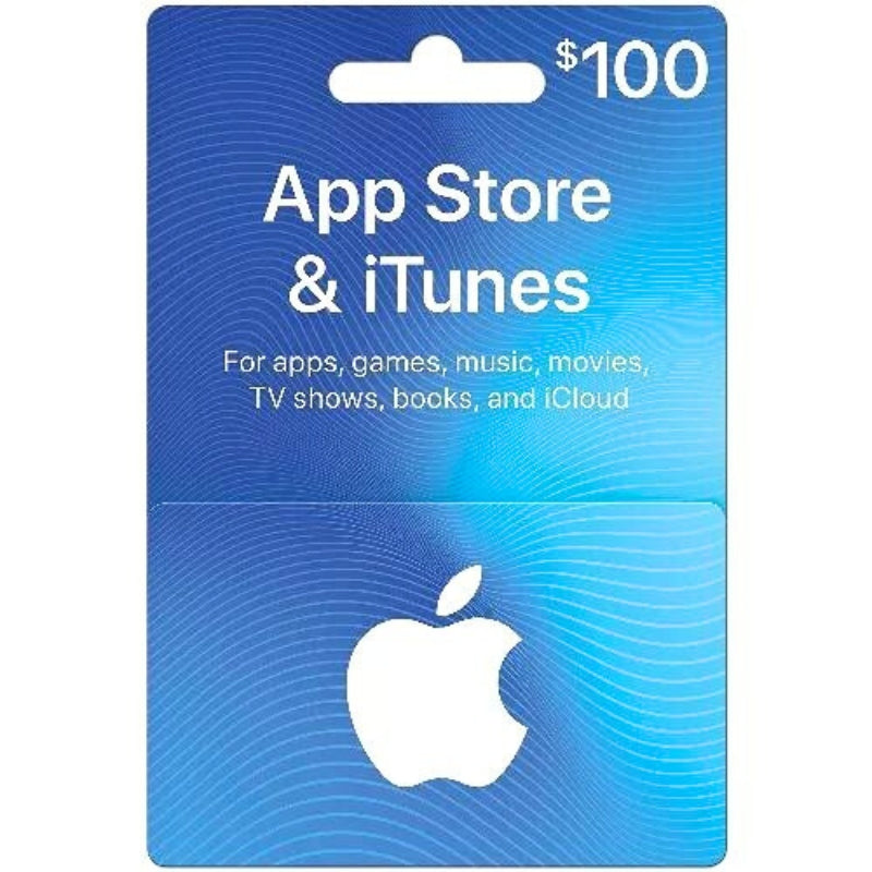 Apple iTunes Gift Card $100- Email Delivery