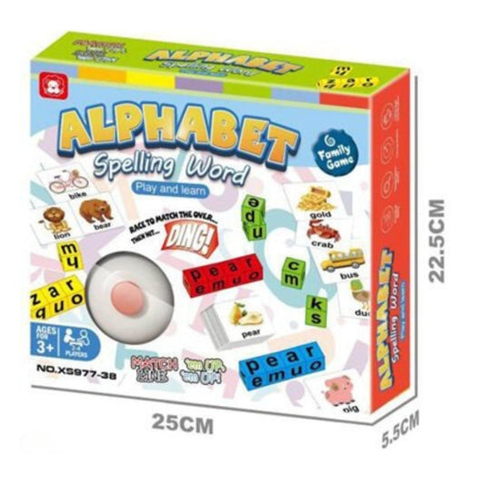 Play & Learn Alphabet Spelling Word Puzzle Toy For Kids