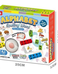 Play & Learn Alphabet Spelling Word Puzzle Toy For Kids
