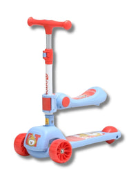 Baby Kids Scooty wheel outdoor 3 wheels 2 in 1 kick and foot scooty
