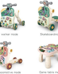 4-in-1 Multifunctional Baby Walker With Musical Magic
