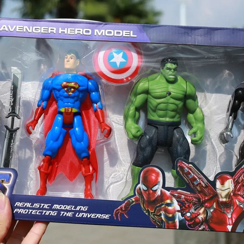 Avengers End Game Hero Models Set