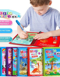 Magic Water Book Painting Drawing Coloring Board Book Doodle & Magic Water Pen
