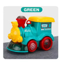 Electric Spray Cartoon Car Toy – Light, Sound, and 360° Universal Movement