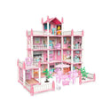 Princess Villa DIY Dollhouse Kit with Lights