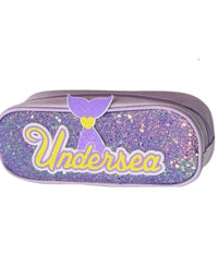 Undersea Glitter Pencil Box For Girls
