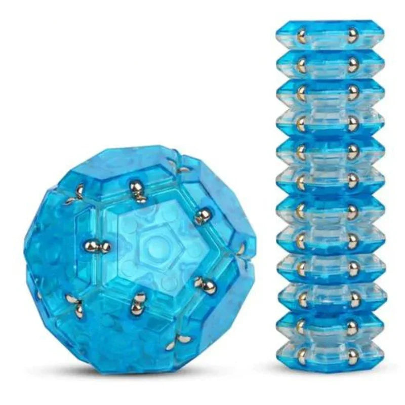 Pentagons Magnetic Fidget Sphere For Kids โ Toygenix.pk