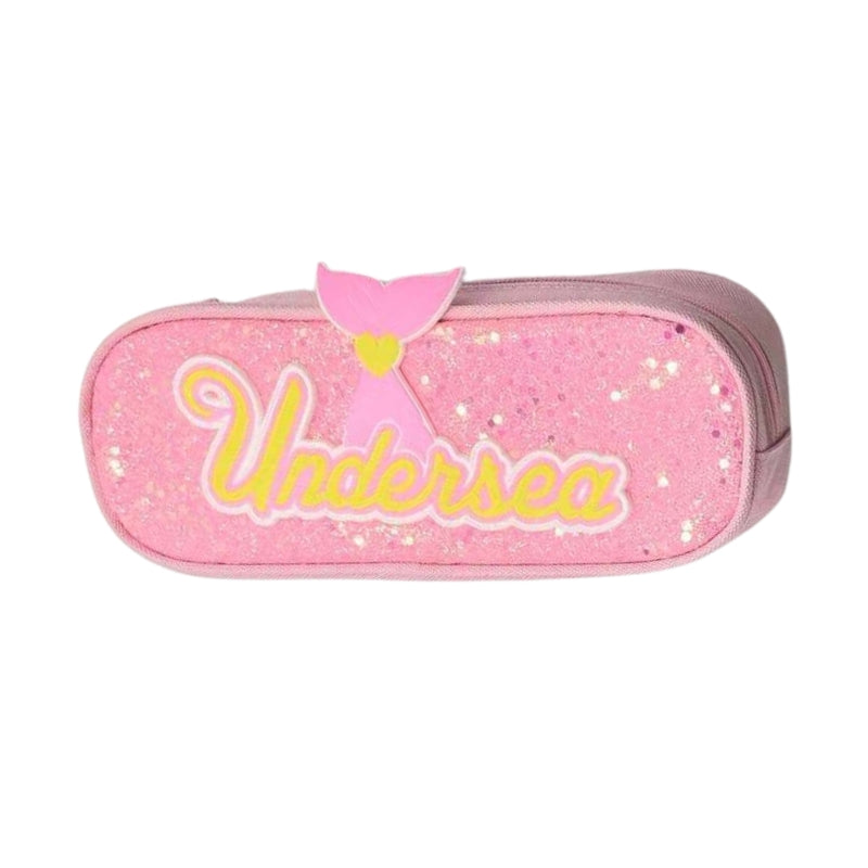 Undersea Glitter Pencil Box For Girls