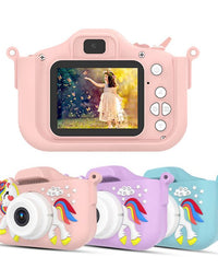 Unicorn Design Children's Digital SLR Camera With Battery
