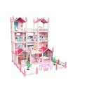 Princess Villa DIY Dollhouse Kit with Lights