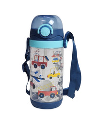 Car Printed Water Bottle For Kids
