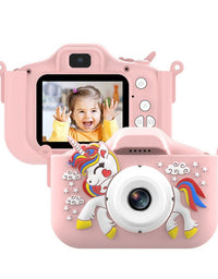 Unicorn Design Children's Digital SLR Camera With Battery
