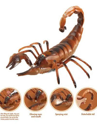 Remote Control Simulation Scorpion Hayvan Animal Toy For Kids
