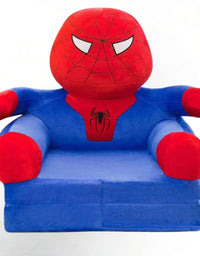 Spiderman Foldable 2 layer Sofa Come Bed For Kids
