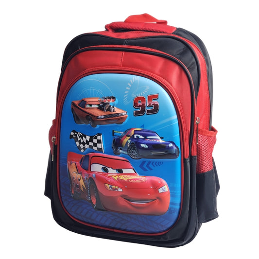 Car Themed School Backpack For Kids