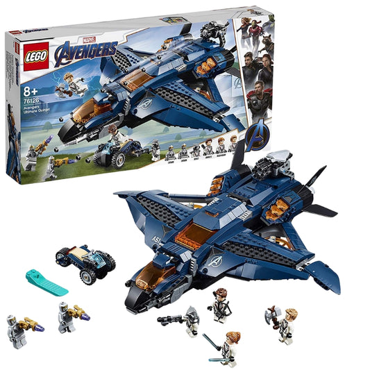 LEGO Marvel Avengers Ultimate Quinjet Toy For Kids