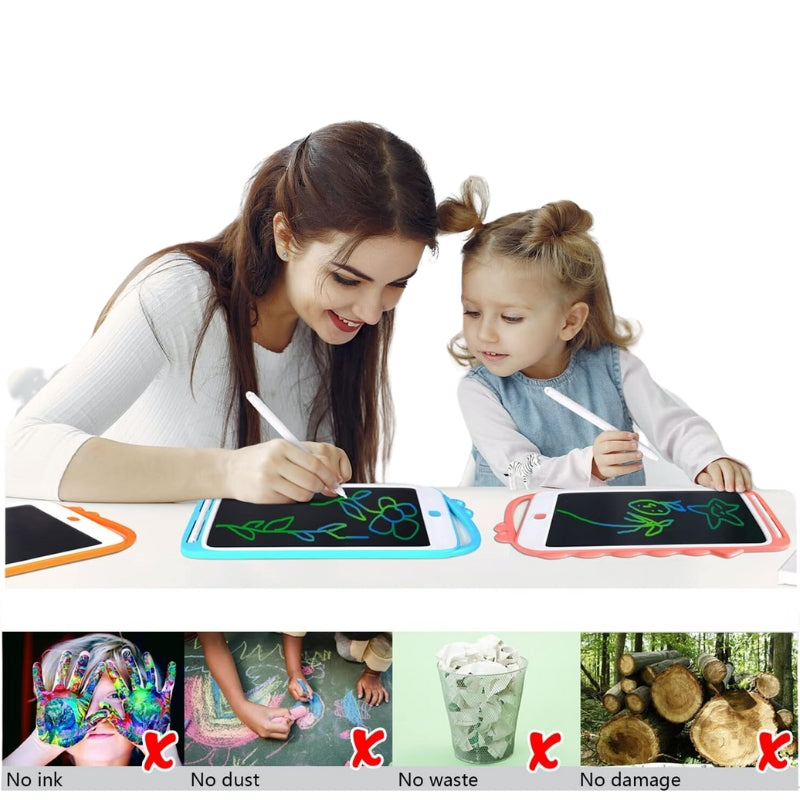 Coloured LCD Writing Tablet For Kids - 10.5 Inches