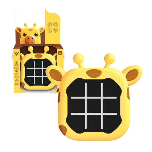 Giraffe Game Time! 2-in-1 Tic Tac Toe & Digital Fun for Kids