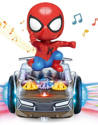 SpinBot: Music & Lights Toy Car
