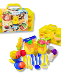 Toy Matic Kitchen Playset Box Toy For Kids
