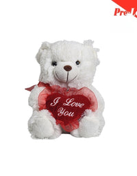 Love You White Teddy 30cm Premium Pre-loved
