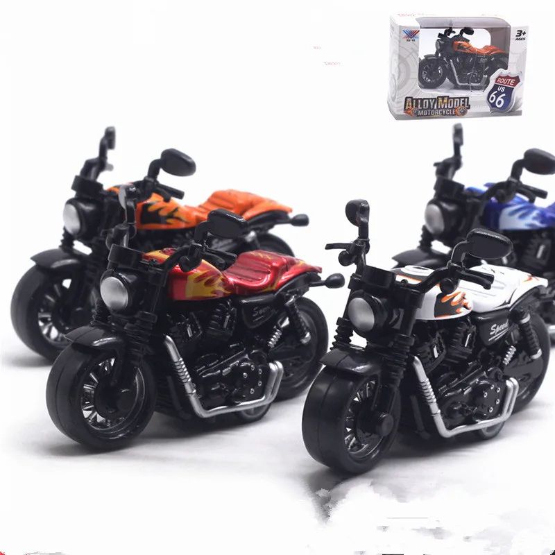 Diecast Alloy Mini Motorcycle Scale Model 1:36