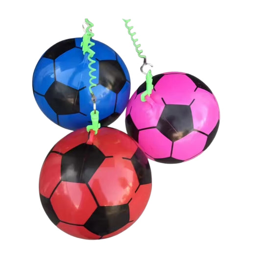 PVC Inflatable Bouncing Ball Toy With Chain - 1 Piece