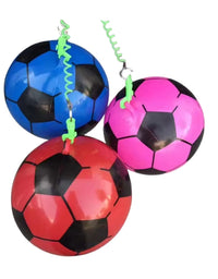 PVC Inflatable Bouncing Ball Toy With Chain - 1 Piece
