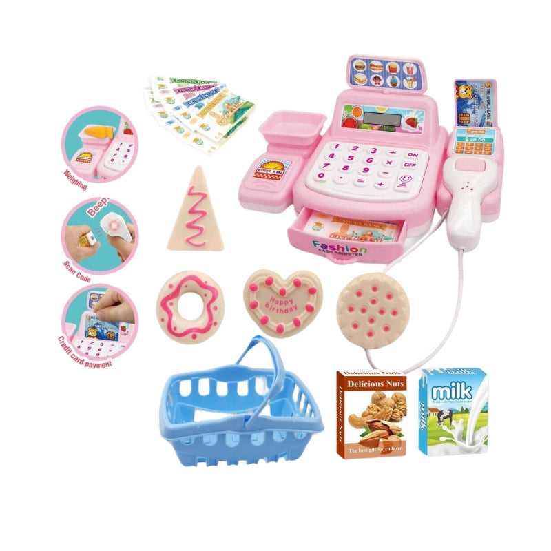 Supermarket Cash Register Game Toy