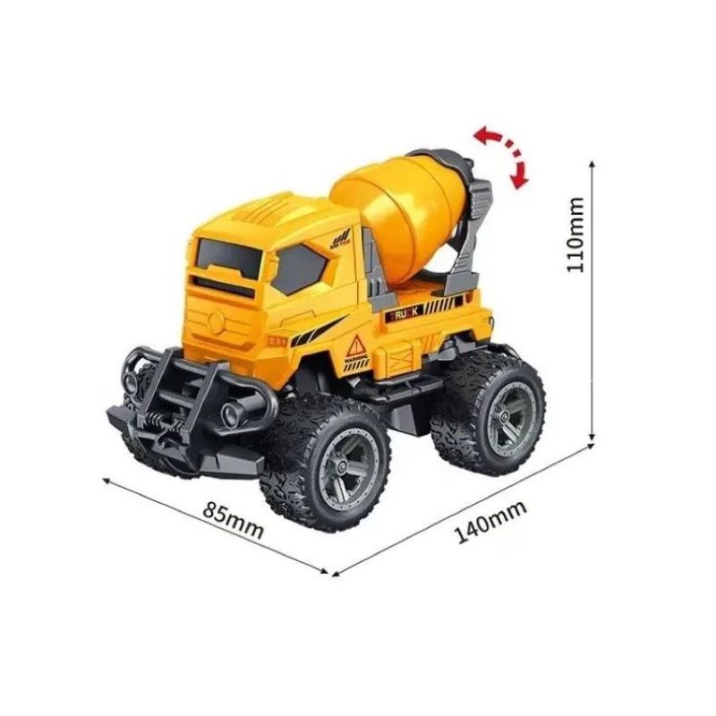Remote Control 4-Function Engineering Vehicle Toy