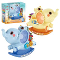 Battery-Operated Musical Rocking Elephant Toy